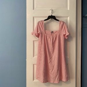 Thin Red Stripe Dress